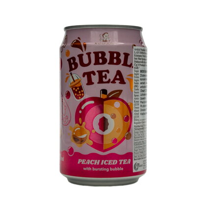 Herbata mrożona Bubble Tea Peach 320 ml