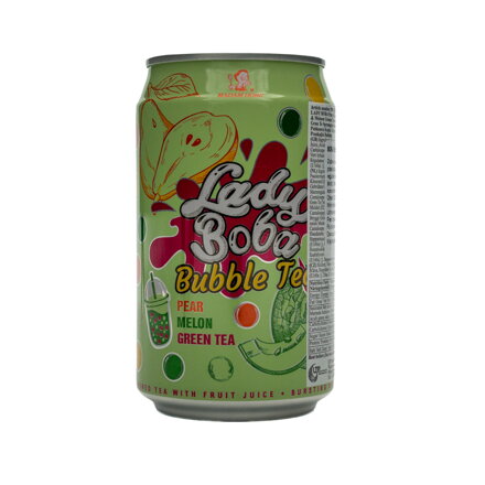 Bubble Tea Green Tea Pear Melon 320 ml
