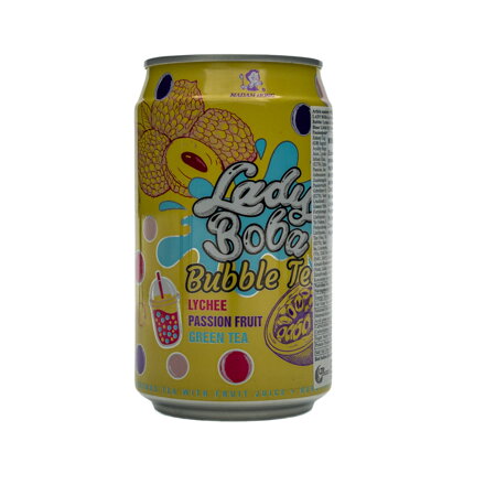 Bubble Tea Green tea Lychee Maracuja 320 ml