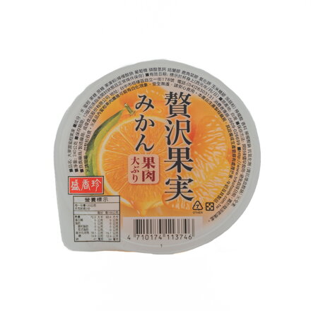 Galaretka owocowa z madarynkami 240 gr.