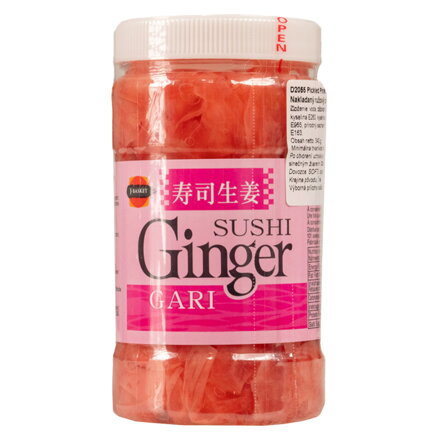 Różowy imbir do sushi J-BASKET 340g