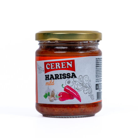 Łagodny ostry sos paprykowy Harissa 190g