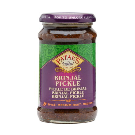 Makaron Pataks pikantny bakłażan 312g