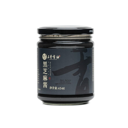 Pasta z czarnego sezamu SANFENG 454 g