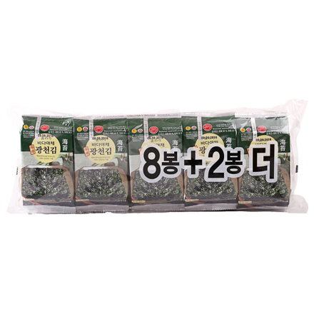 Prażone sezonowane wodorosty Nori 10 x 5 g