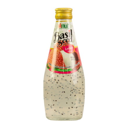 Napój z nasionami bazylii liczi VINUT 290ml