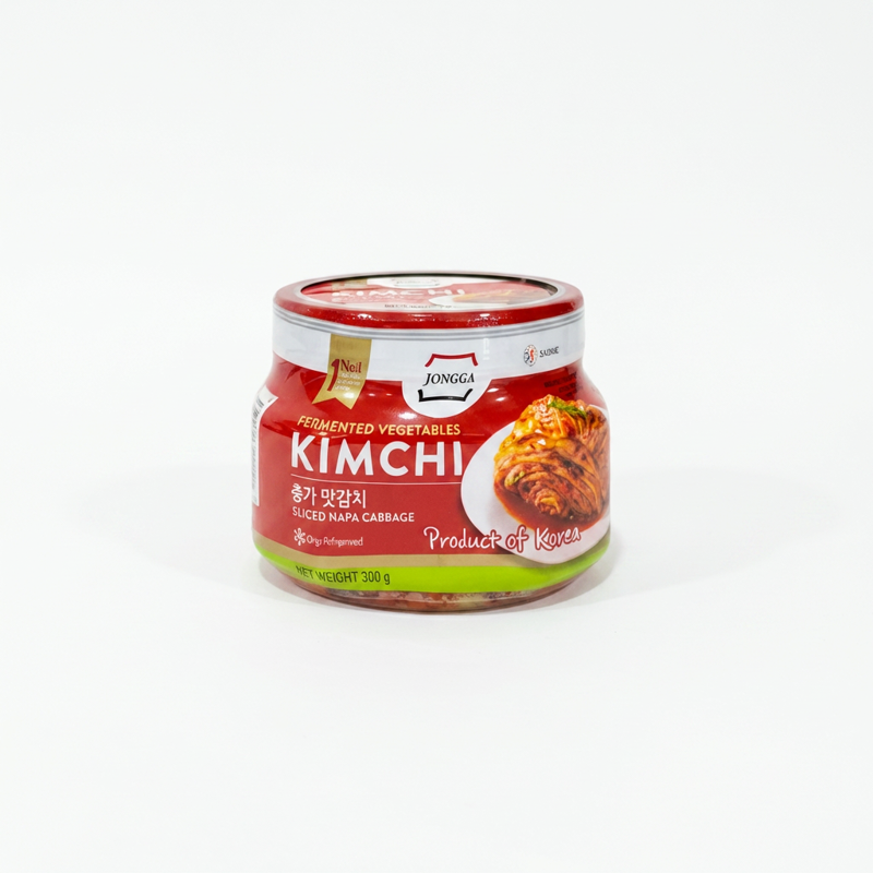 Kimchi z krojonej kapusty Jongga - butelka 300g
