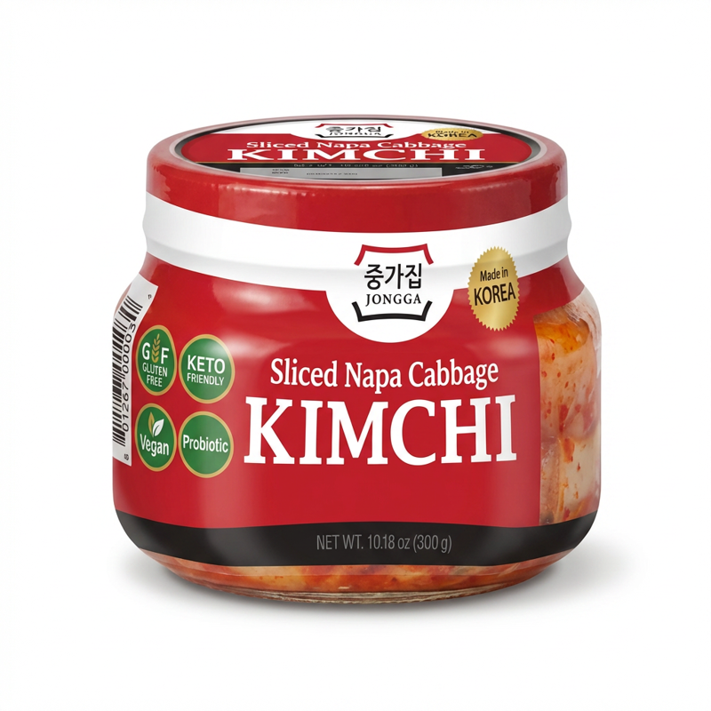 Wegańskie Kimchi z krojonej kapusty 300g
