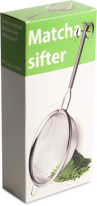 Sitko ze stali nierdzewnej do herbaty matcha 7,5cm
