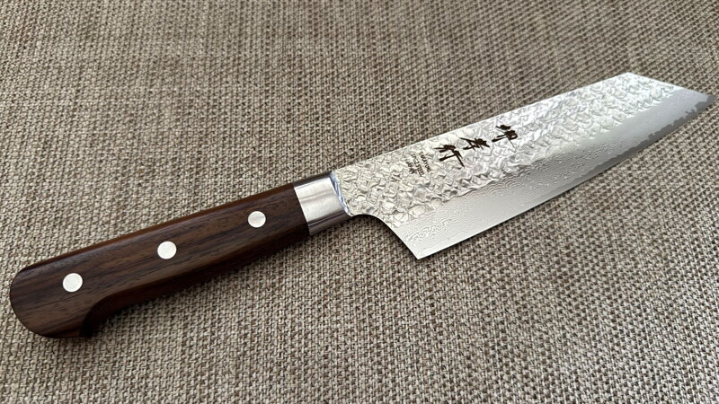 Japoński nóż Sakai Takayuki SG2 Kengata Ironwood 190mm