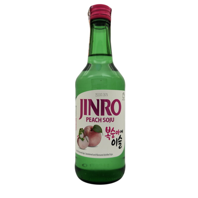 Soju JINRO o smaku brzoskwiniowym 350ml