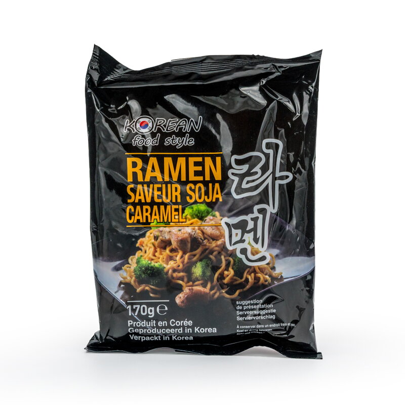 Makaron Ramen o smaku karmelu i soi 170g