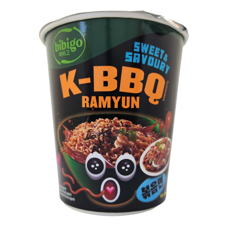 Smażony makaron K-BBQ Sweet & Savoury Bibigo 98g