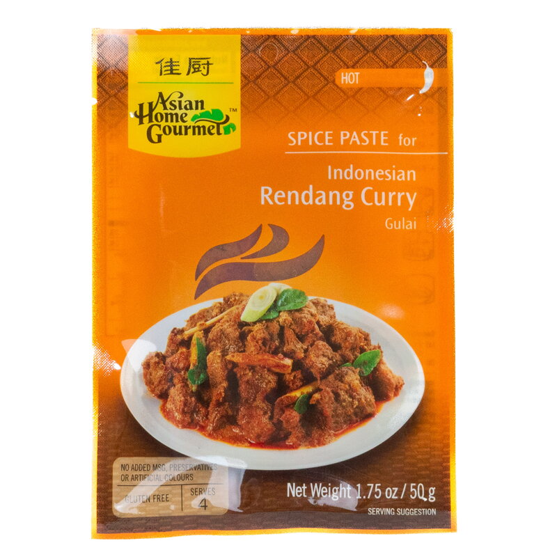 Pasta na gorąco Indonesian Rendang Curry AHG 50g Pasta na gorąco Indonesian Rendang Curry AHG 50g