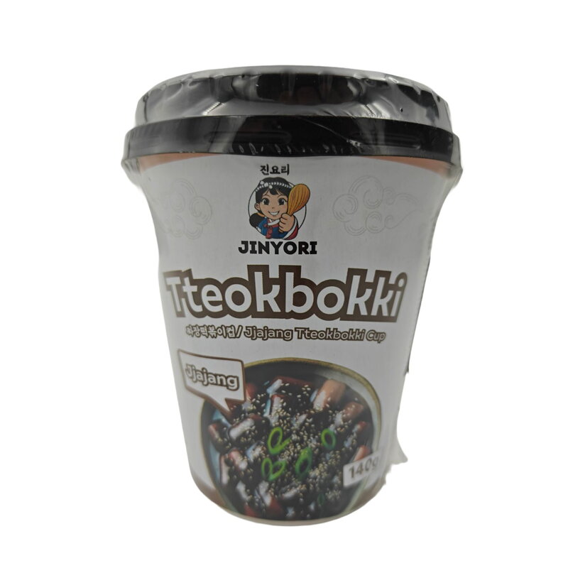 Kluski ryżowe Tteokbokki Jjajang w kubku 140g