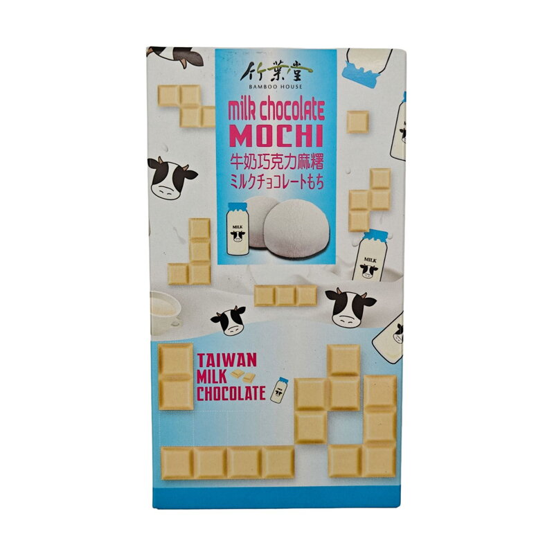 Ciasteczka ryżowe Mochi Mleko Biała czekolada 120g