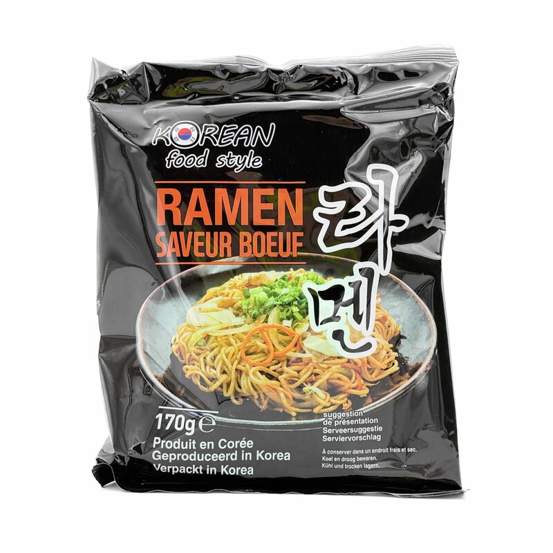 Makaron Ramen o smaku wołowiny 170g
