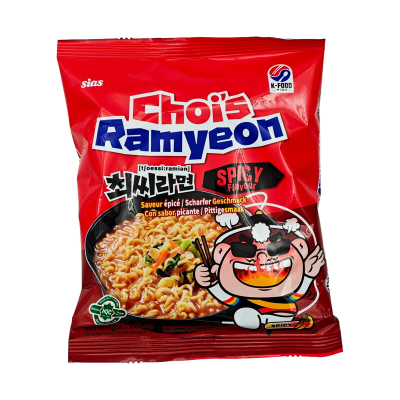 Zupa ostra Chois Ramyeon 112,5g