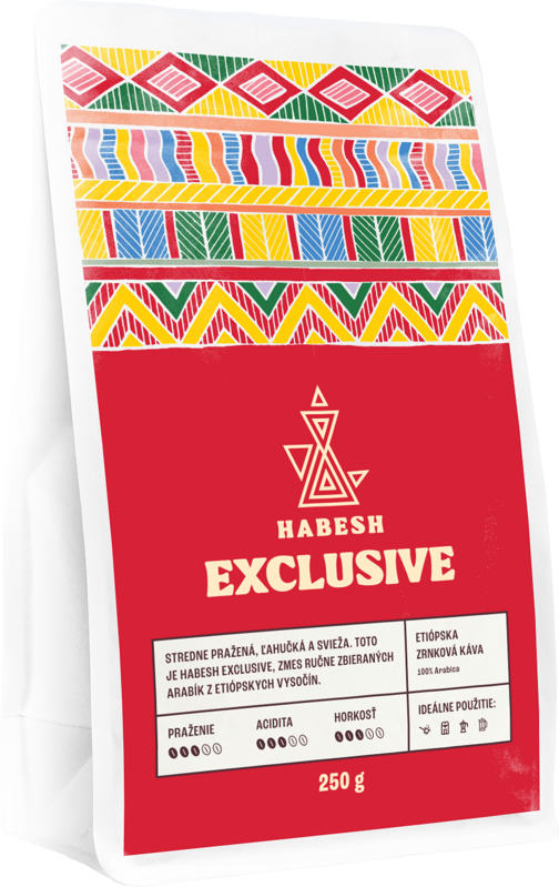 Káva HABESH exkluzív 250 gr.