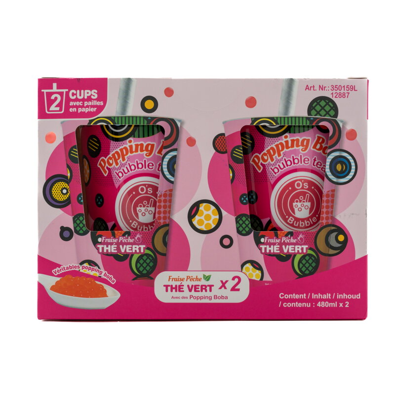 O´s Bubble truskawka, brzoskwinia 2x480ml O´s Bubble truskawka, brzoskwinia 2x480ml
