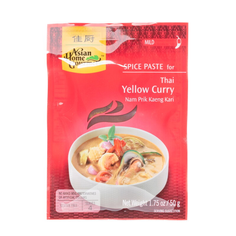 Łagodna pasta do tajskiego żółtego curry AHG 50g