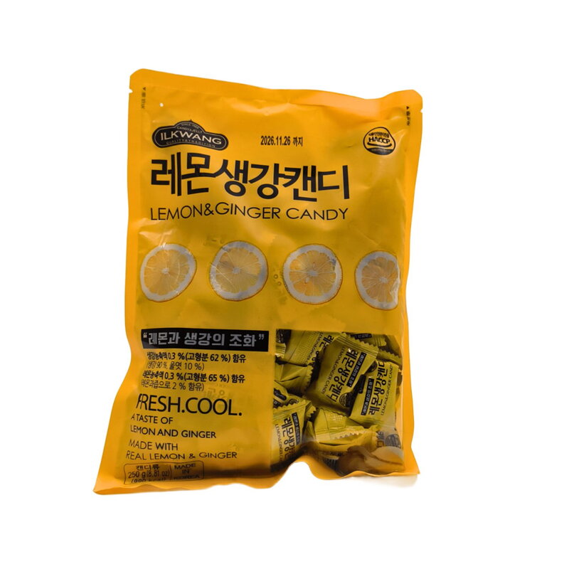 Cukierki imbirowo-cytrynowe 250g Cukierki imbirowo-cytrynowe 250g