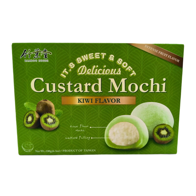 Koláčiky ryžové Mochi kiwi s pudingom 180g