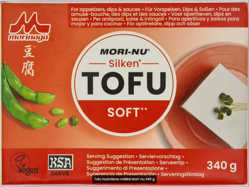 Mori-nu silken soft tofu 340 g