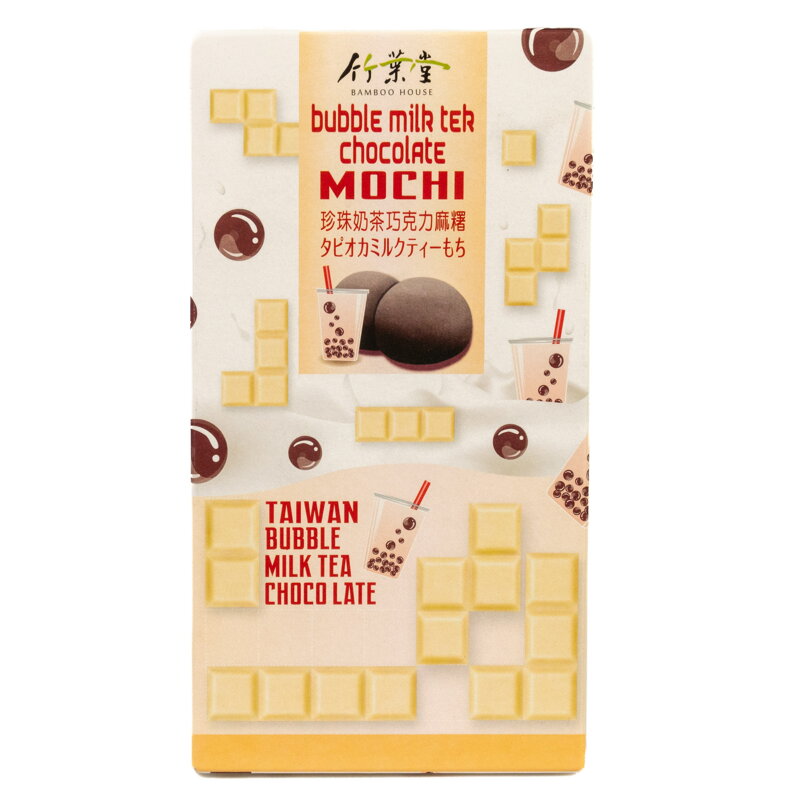 Ciastka ryżowe Mochi Bubble Tea czekoladowe 120g