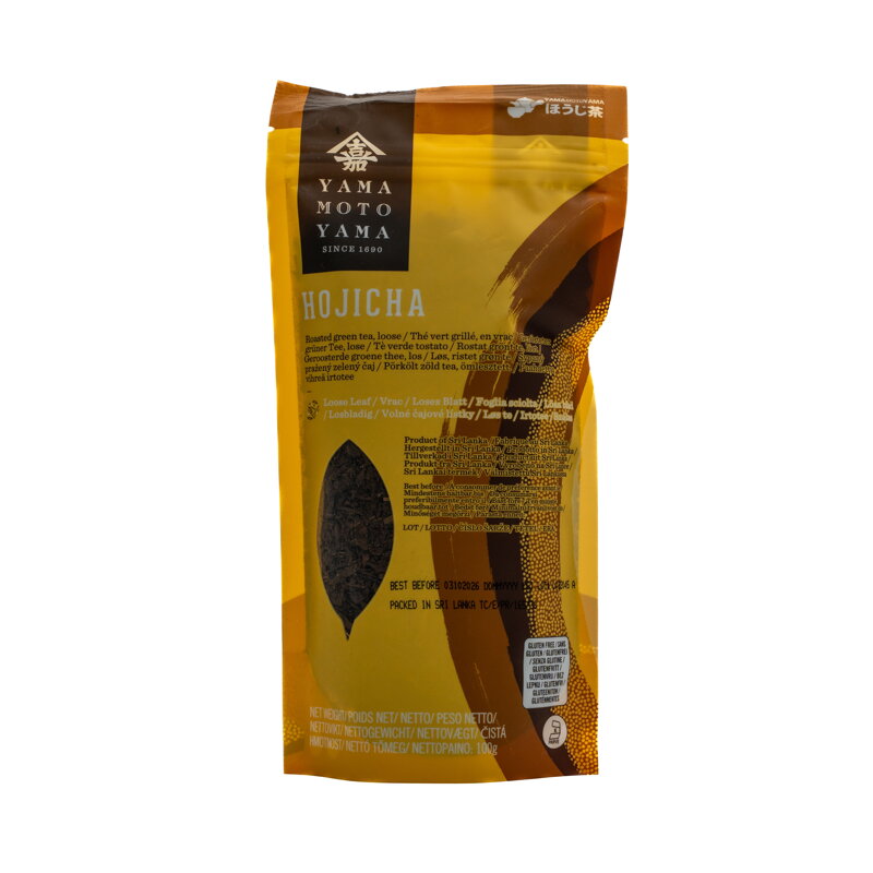 Čaj zelený pražený sypaný Hojicha 100g YAMAMOTOYAMA Čaj zelený pražený sypaný Hojicha 100g YAMAMOTOYAMA