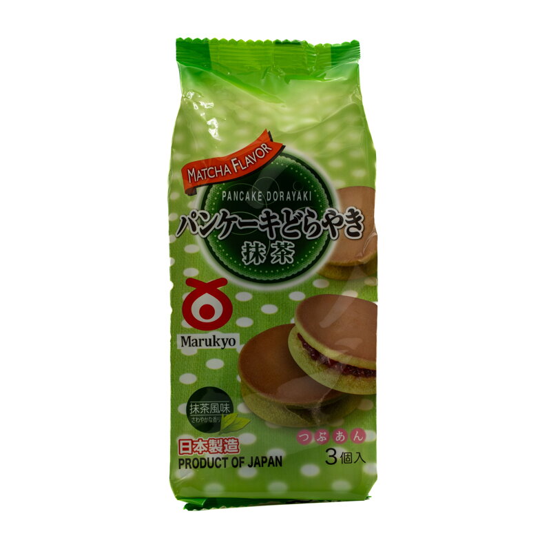 Koláčiky Dorayaki Matcha MARUKYO 150g Koláčiky Dorayaki Matcha MARUKYO 150g