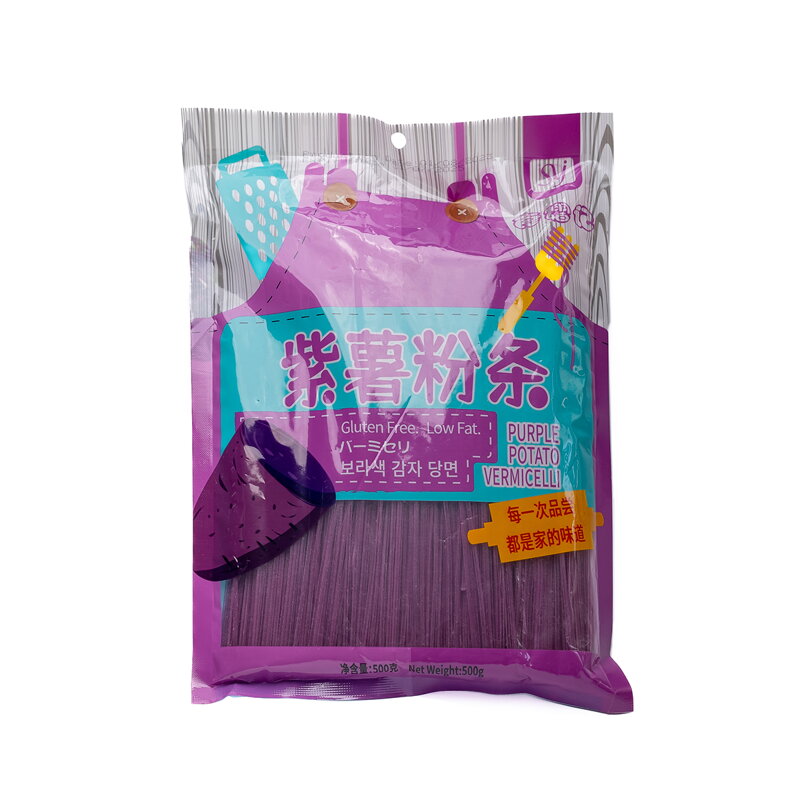 Fioletowy makaron wermiszel ze słodkich ziemniaków 500 g